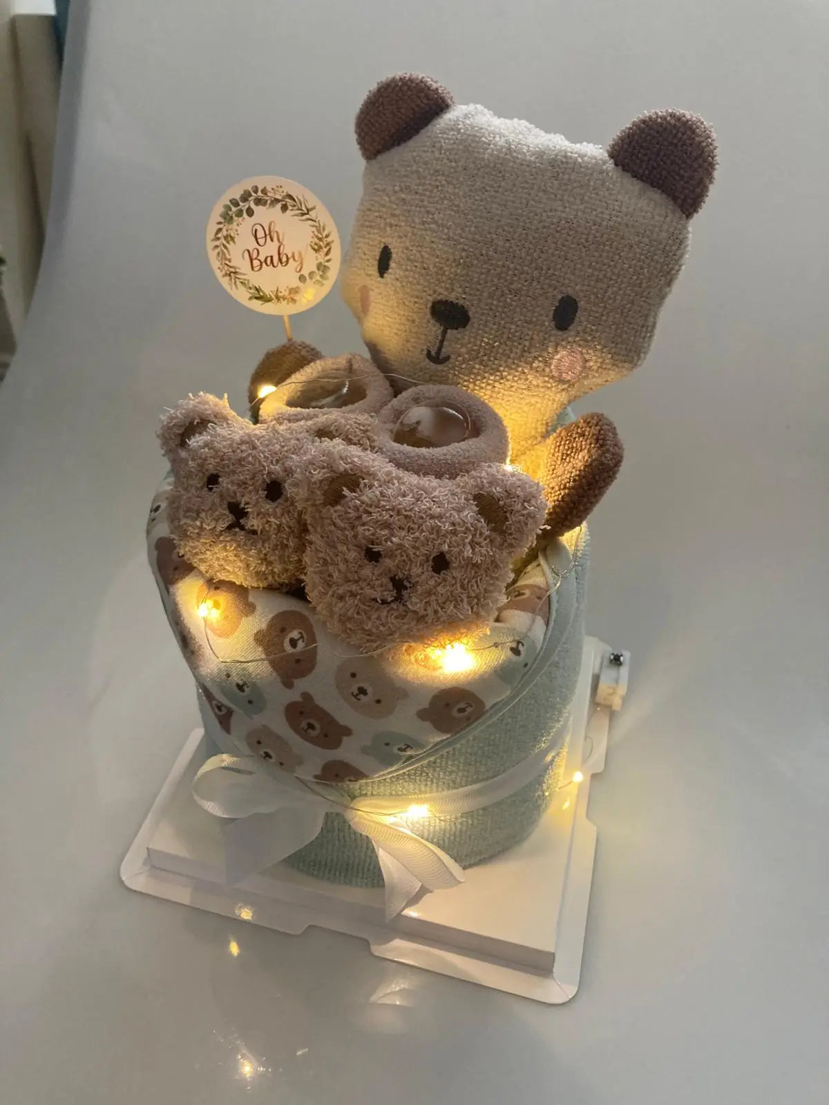 Standard diaper cake no. 001 - Bear Bear Che