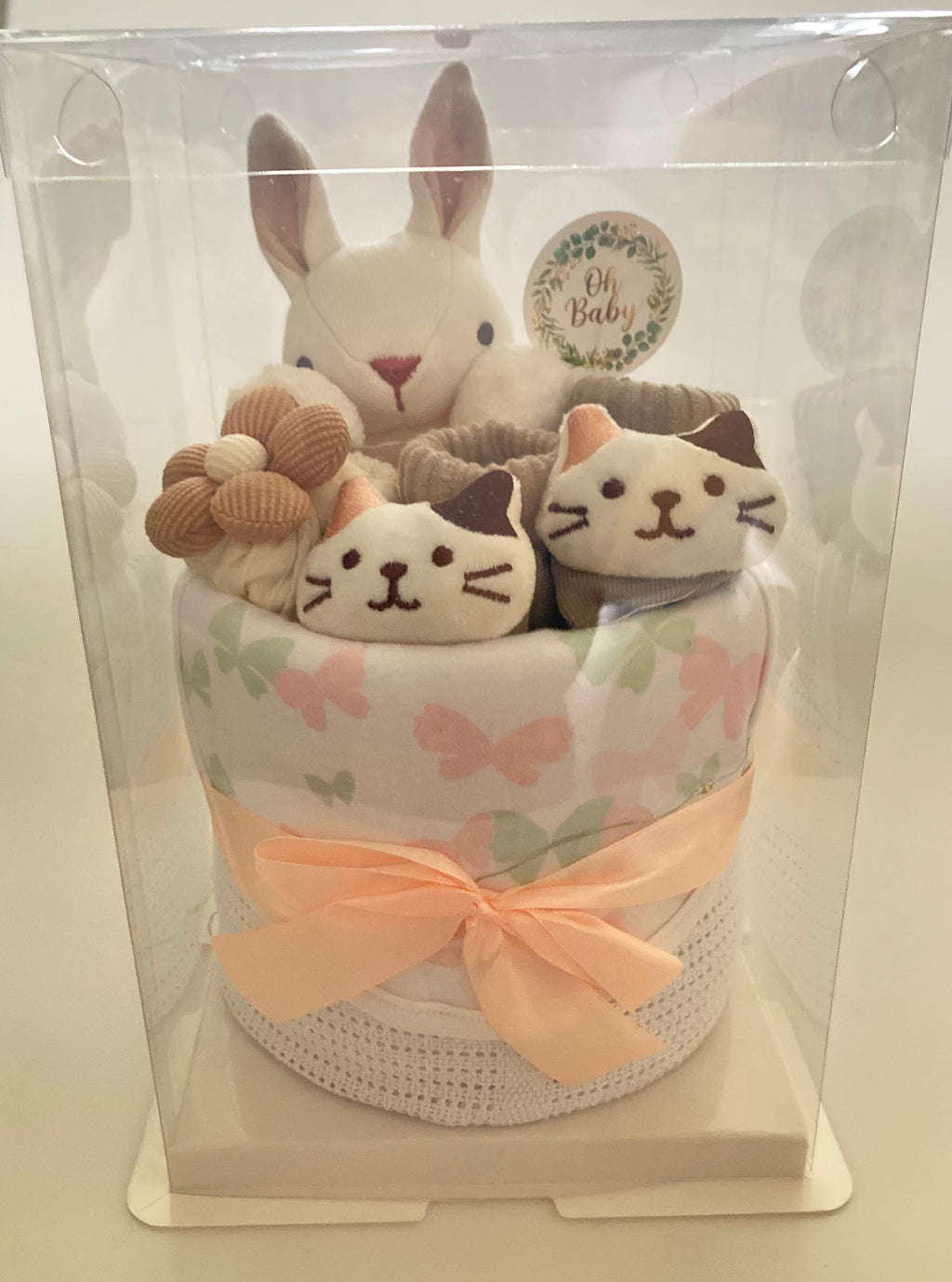 Standard diaper cake no.005 - Bear Bear Che