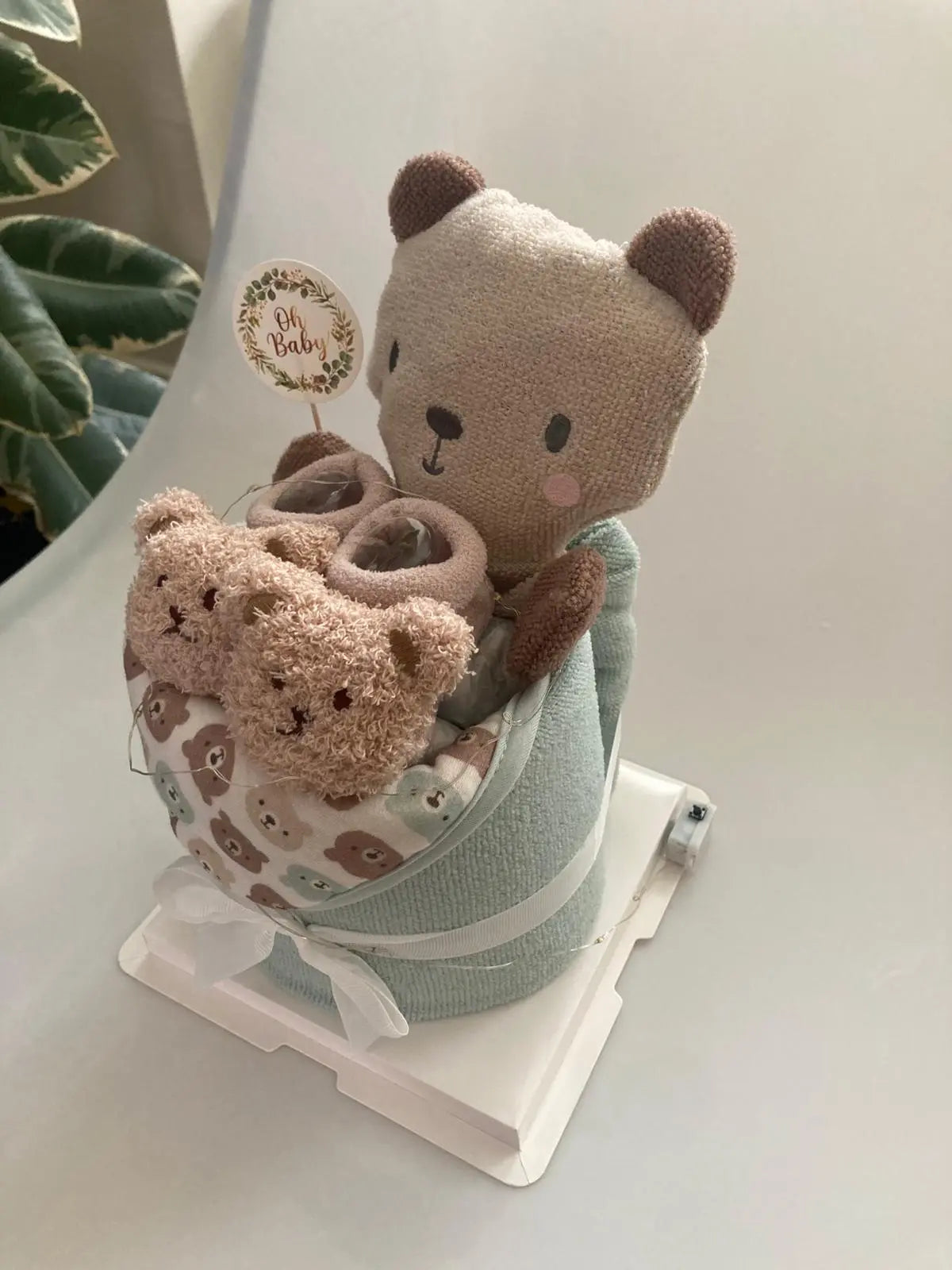 Standard diaper cake no. 001 - Bear Bear Che