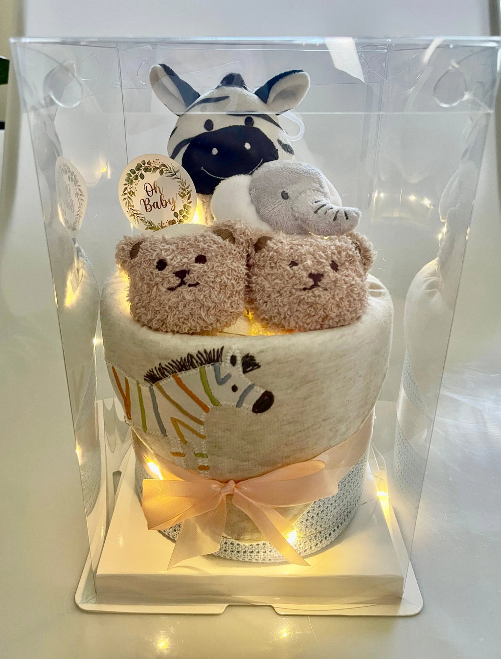 Standard diaper cake no.003 - Bear Bear Che