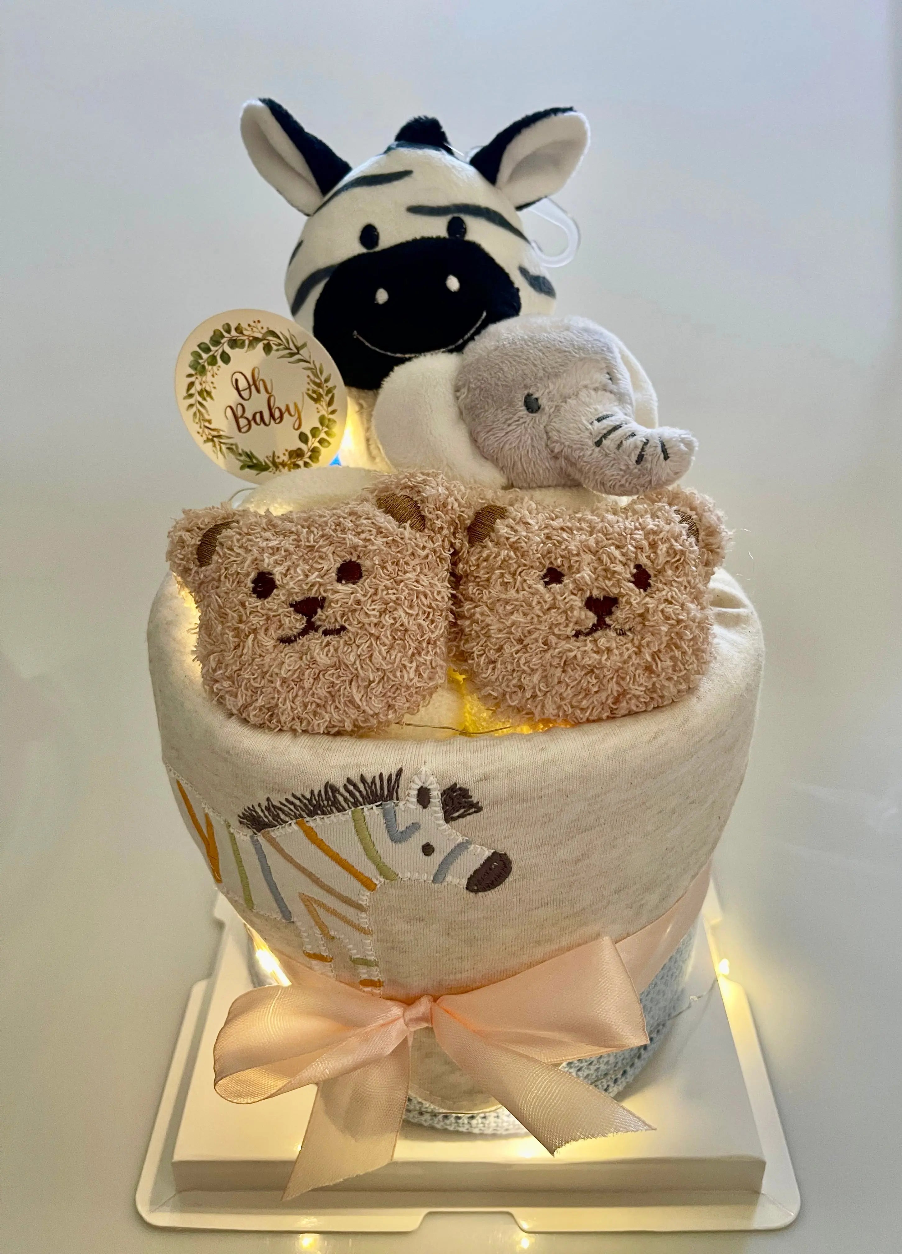 Standard diaper cake no.003 - Bear Bear Che