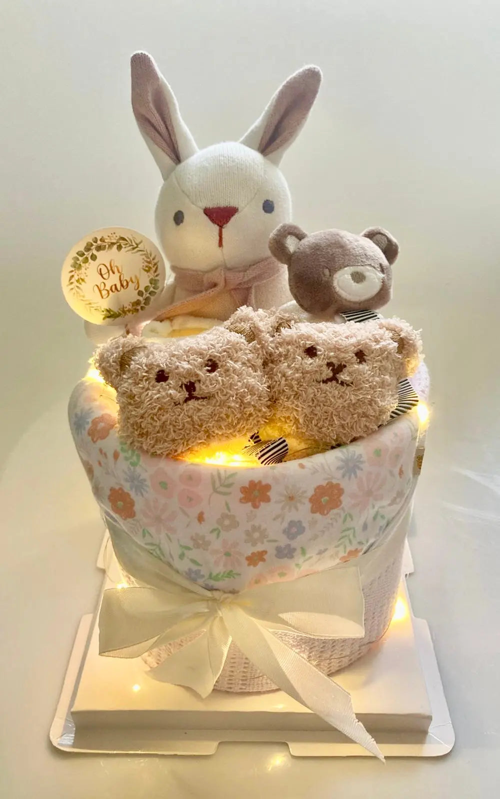 Standard diaper cake no.004 - Bear Bear Che