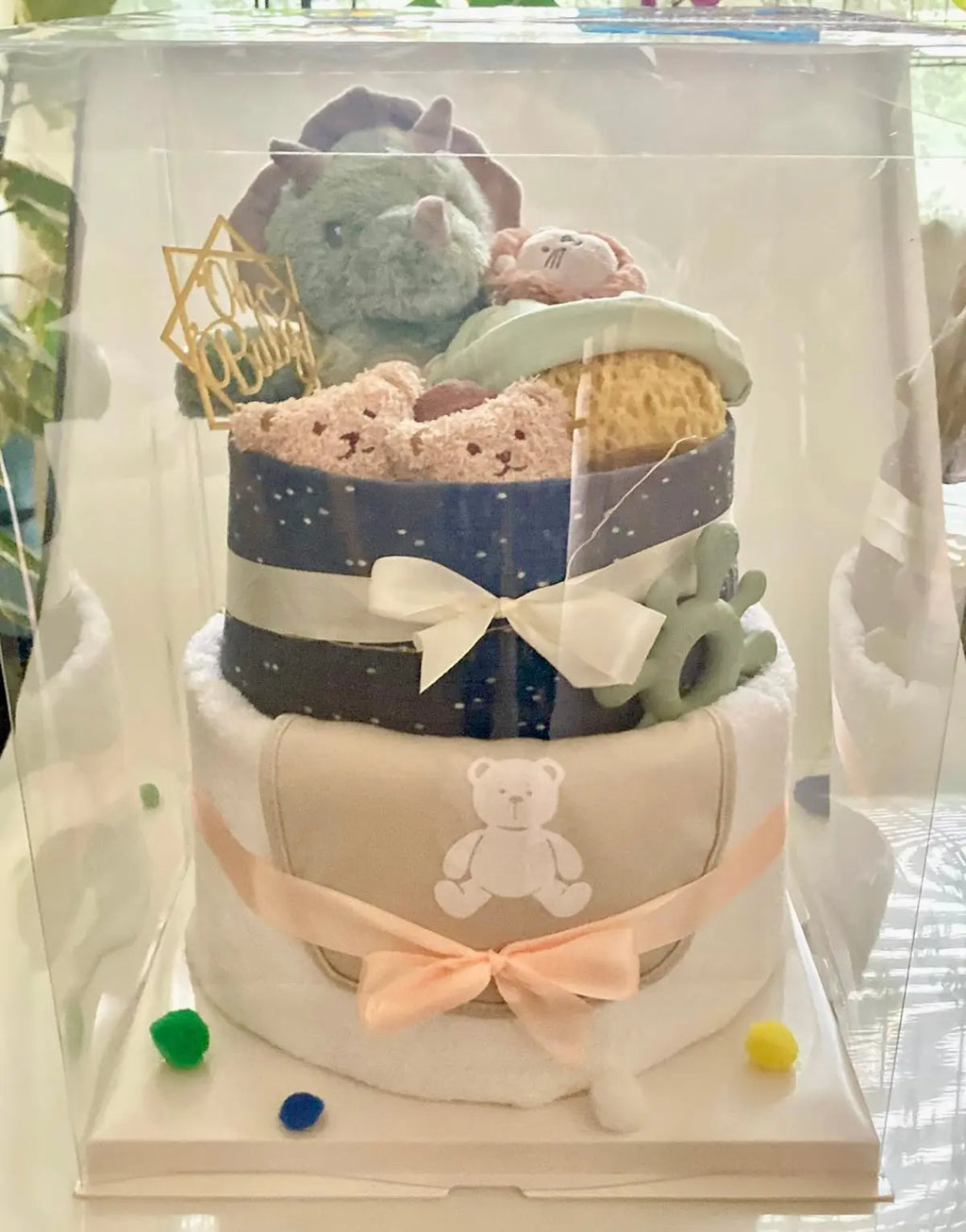 Premium diaper cake No.002 - Bear Bear Che