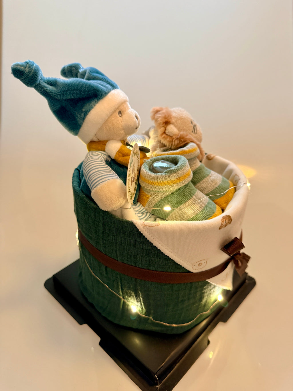 Standard Nappy Cake No.018 Bear Bear Che