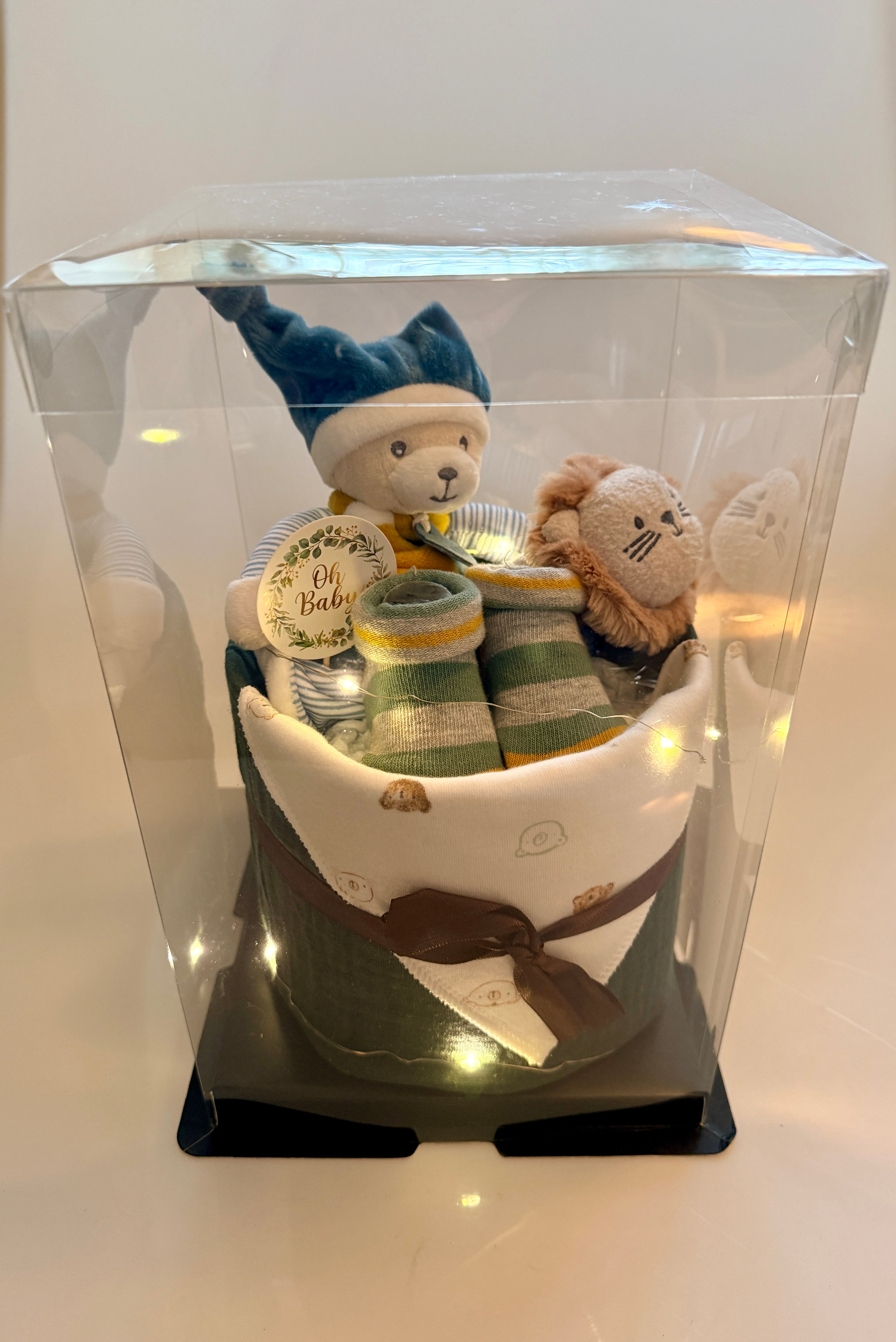 Standard Nappy Cake No.018 Bear Bear Che