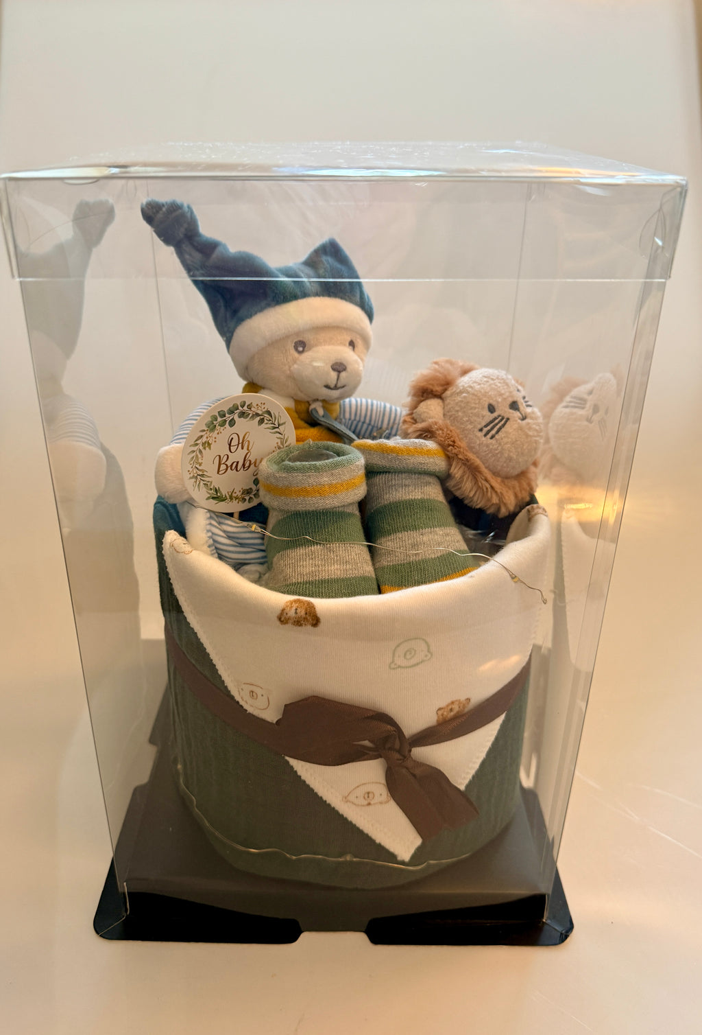 Standard Nappy Cake No.018 Bear Bear Che