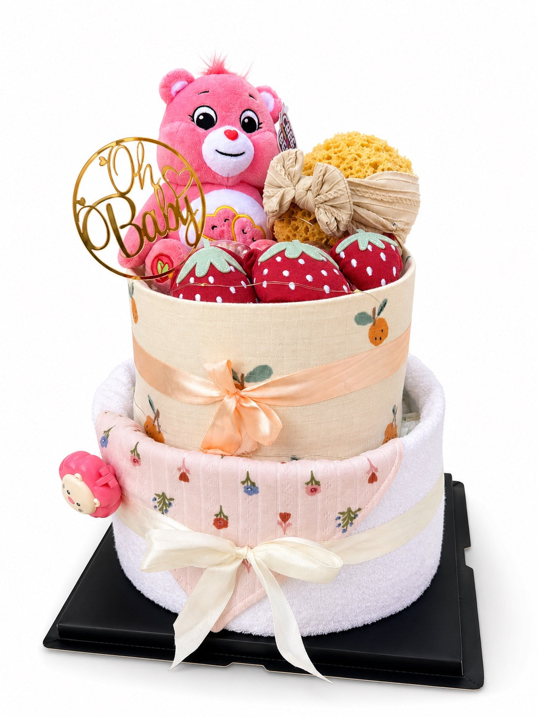 Premium Nappy Cake No.005 Bear Bear Che