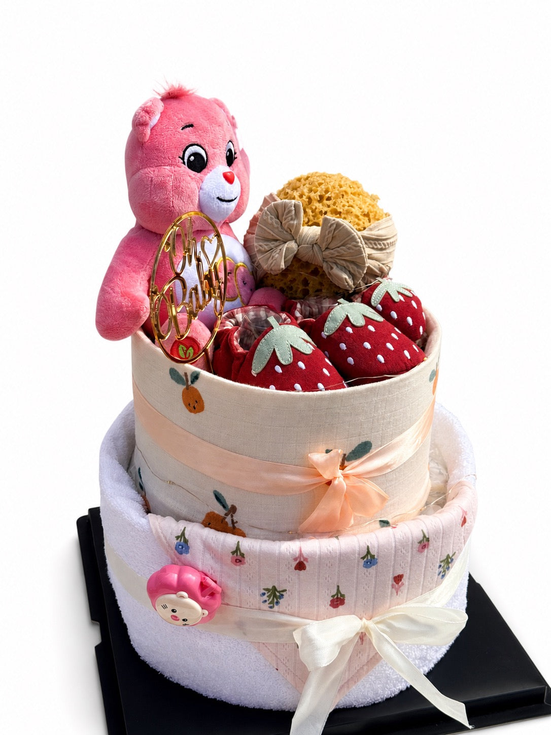 Premium Nappy Cake No.005 Bear Bear Che