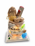 Luxury Nappy Cake No.002 Bear Bear Che