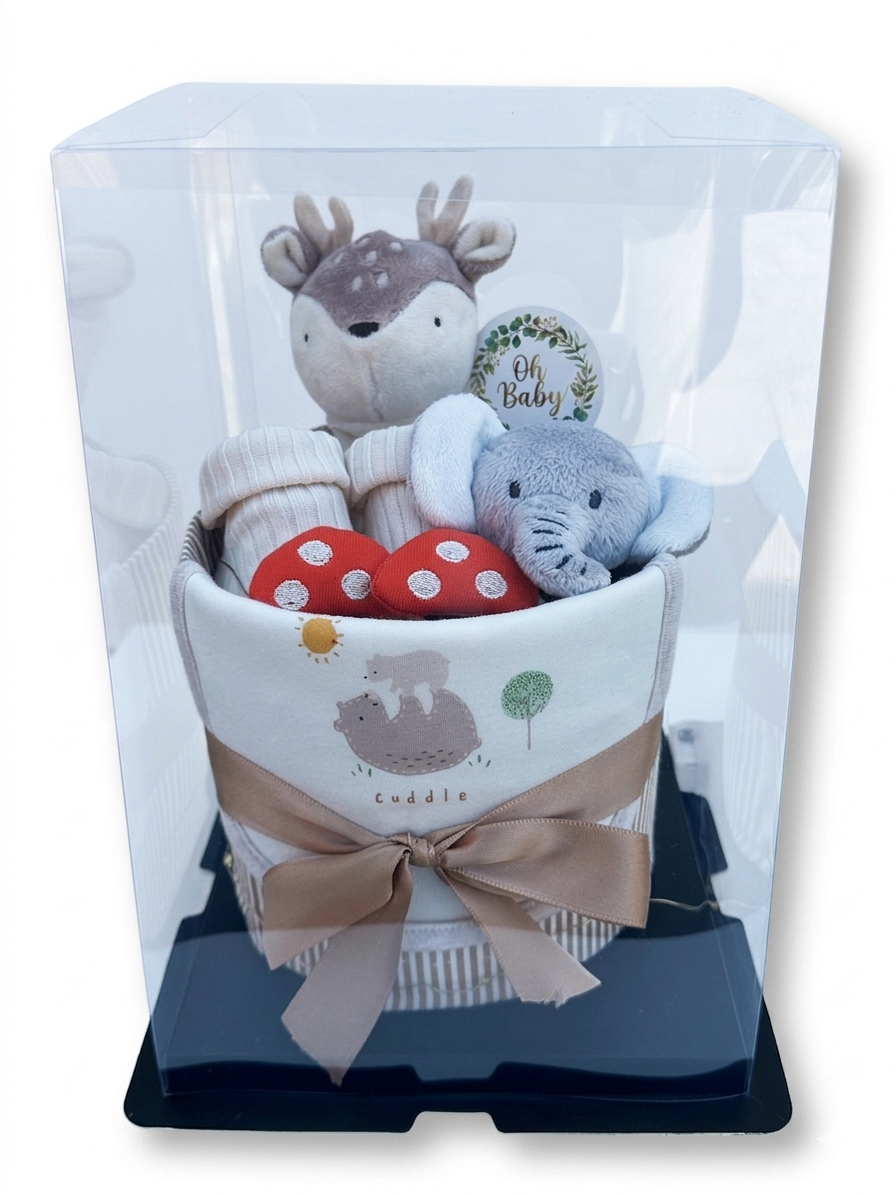 Standard Nappy Cake No.020 Bear Bear Che