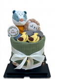 Standard Nappy Cake No.019 Bear Bear Che