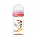 Pigeon Mother's Touch Baby Feeding Bottle | Plastic 240ml | 3 Months+