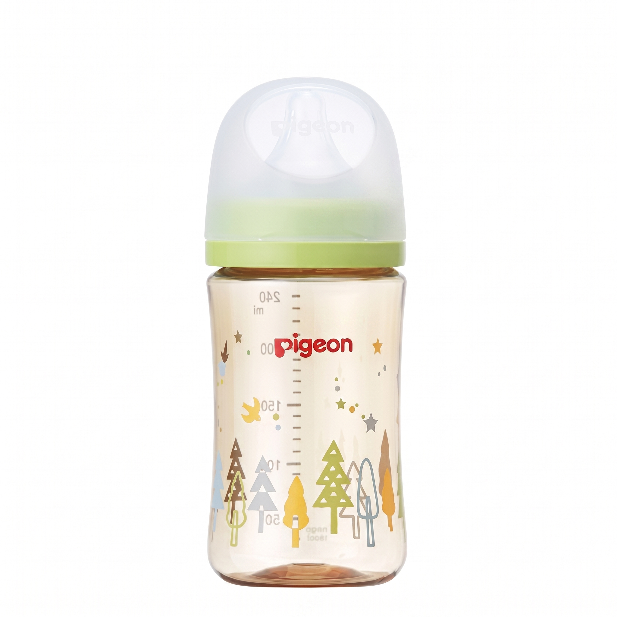 Pigeon Mother's Touch Baby Feeding Bottle | Plastic 240ml | 3 Months+